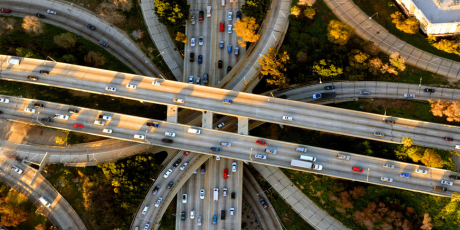 Picture of freeways